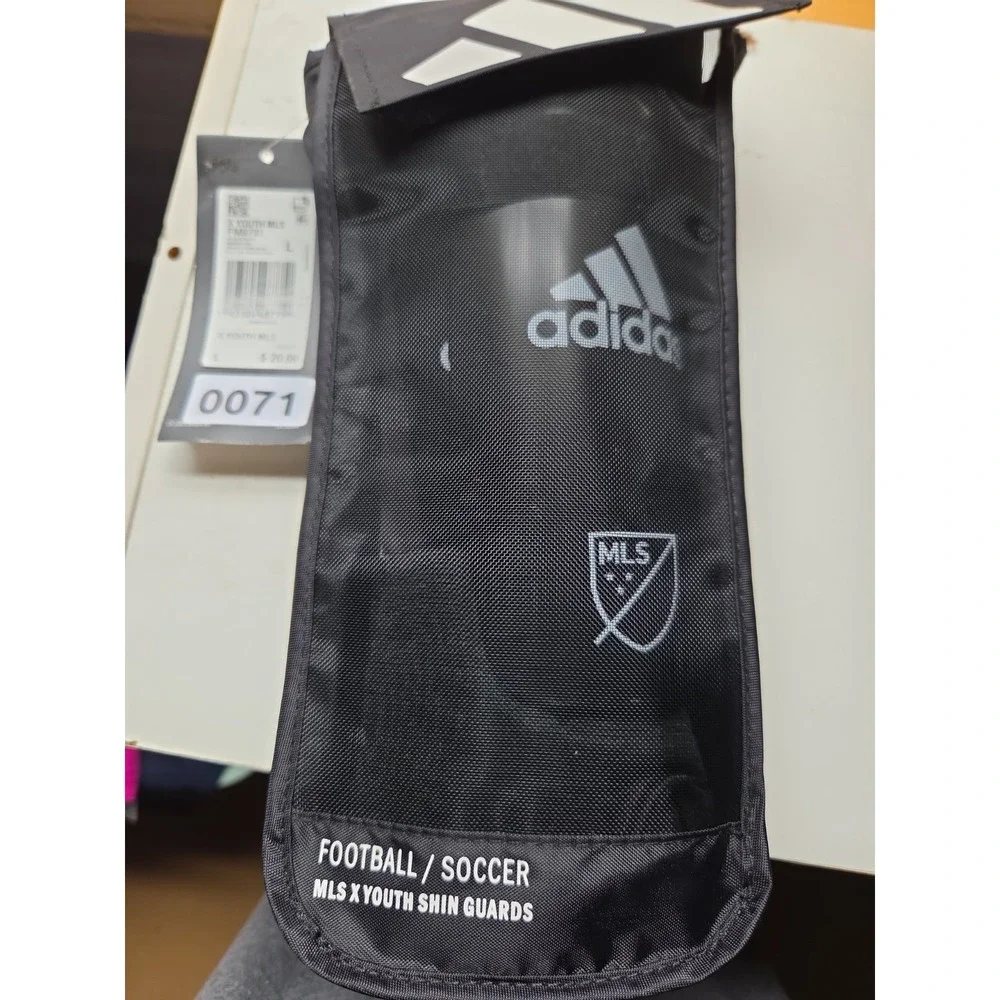 Adidas MLS Youth Guard - Black/White L New/Open Reusable Bag